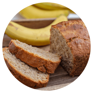 Banana bread loaf