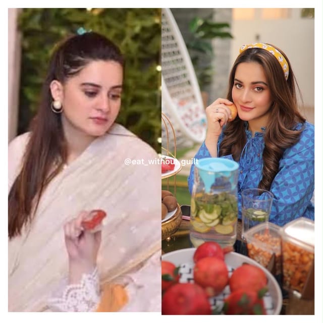 Aiman Khan, before and after her plan